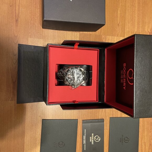 Boderry Automatic Titanium Diver Watch. Black - Picture 4 of 6